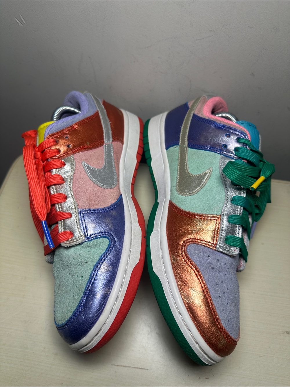Nikw Dunk low sunset pulse Colorful Low-Top Sneakers Multicolor - Picture 5 of 8